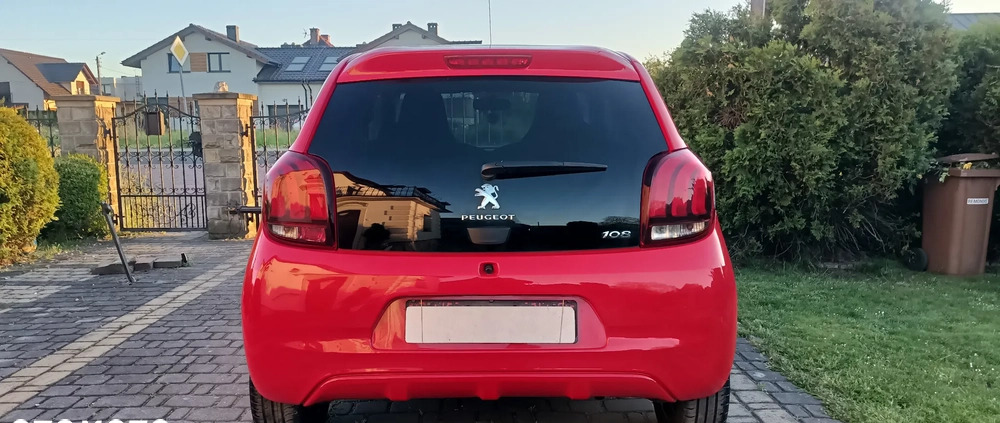 Peugeot 108 cena 31990 przebieg: 25800, rok produkcji 2018 z Krajenka małe 407
